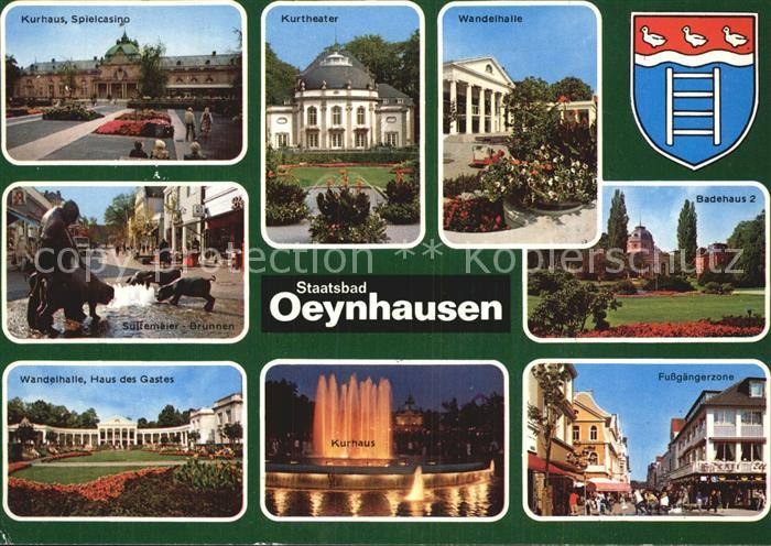 Oeynhausen Kurhaus Spielcasino Theater Wandelhalle