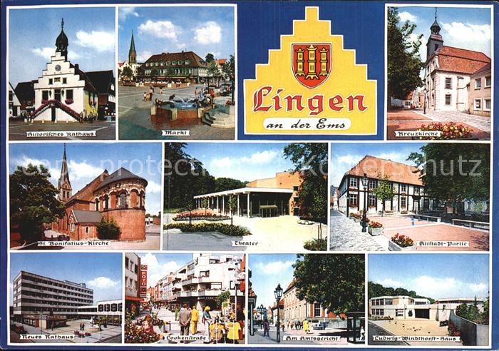 Lingen Ems Stadtansichten