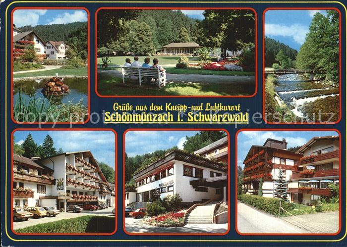 Schoenmuenzach Kneipp Luftkurort Ortsansichten