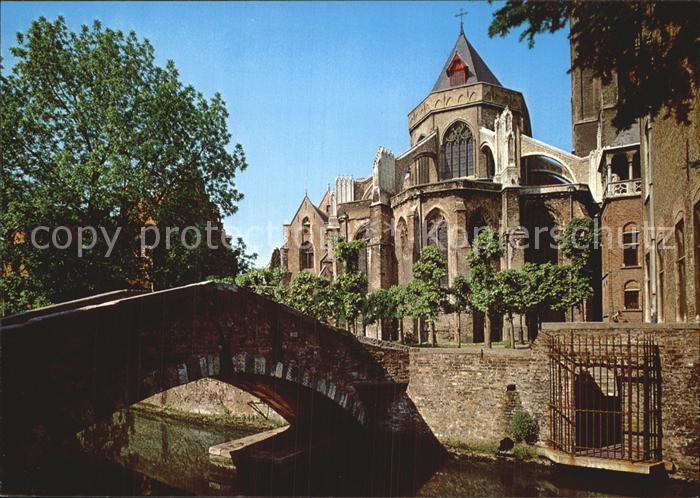 BRUGGE Bruges Belgie Sankt Bonifazius Kirche Bruecke