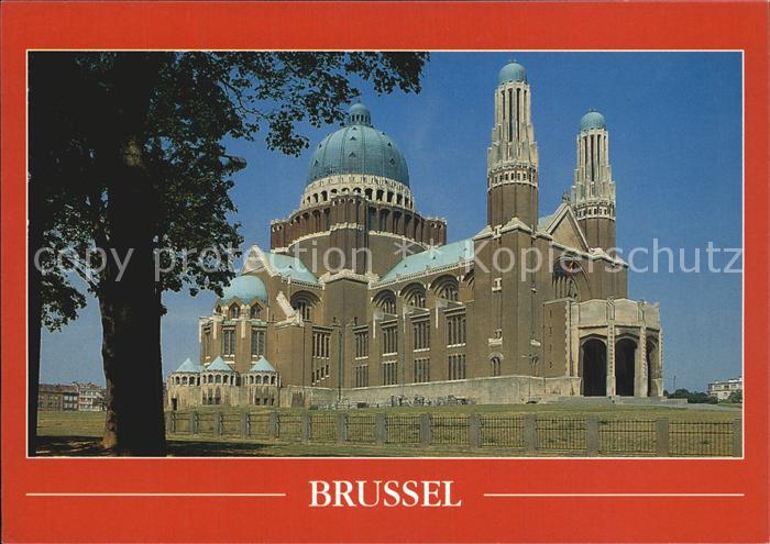 Bruessel Bruxelles Nationale Heilig Herzbasilika