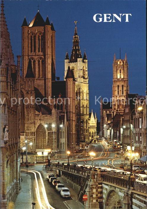 Gent Gand Flandre Sant Nikolaaskerk Sant Baafskerk
