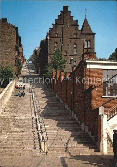 Liege Luettich Treppen von Bueren