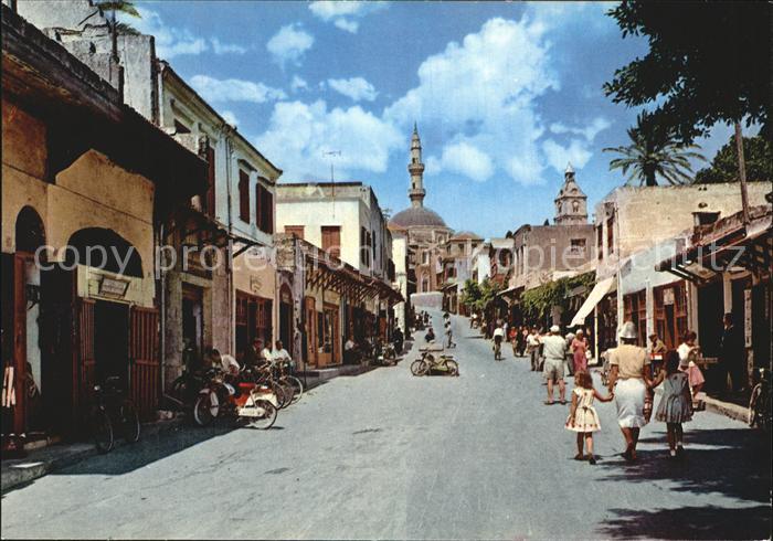 Rhodos Rhodes aegaeis Altstadt