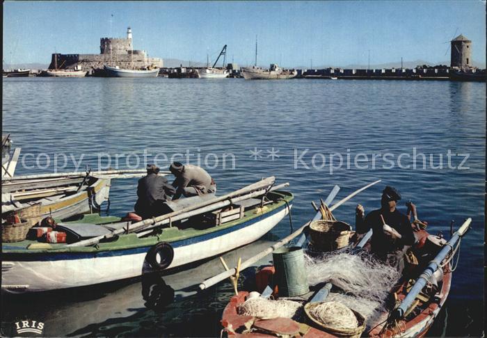 Rhodos Rhodes aegaeis Hafen