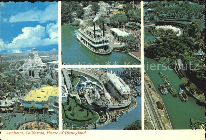 Anaheim Disneyland Luftaufnahme