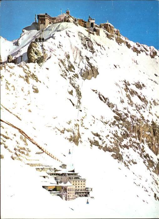 Zugspitze Zugspitzgipfelbahn Hotel Schneefernerhaus