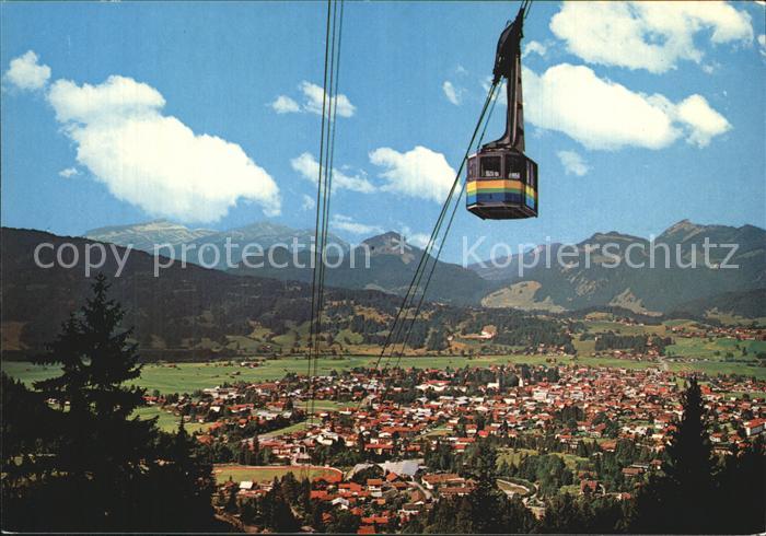 Oberstdorf Nebelhorn Grosskabinenseilbahn Hoher Ifen