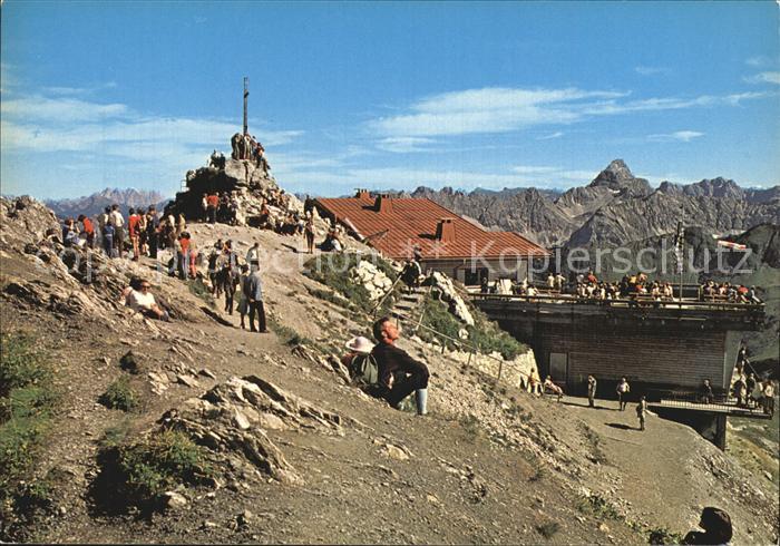 Nebelhorn Gipfelhuette Zugspitze Hochvogel