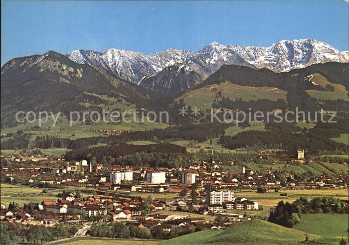 Sonthofen Oberallgaeu Panorama