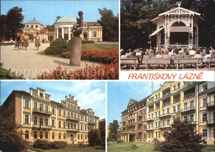 Frantiskovy Lazne Kurklinik Wandelhalle Kurpark