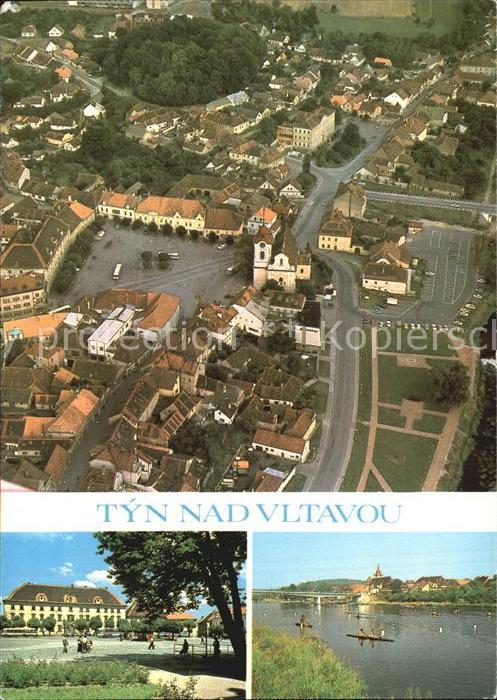 Tyn nad Vitavou Tein Luftaufnahme