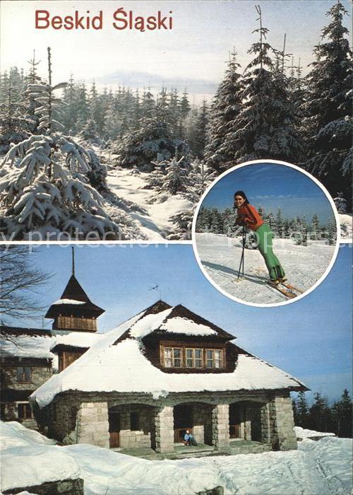 Tschechische Republik Schlesische Beskiden Winter