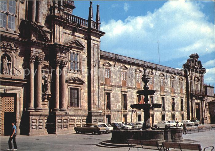 Ourense Celanova Plaza Monasterio San Rosendo Mayor