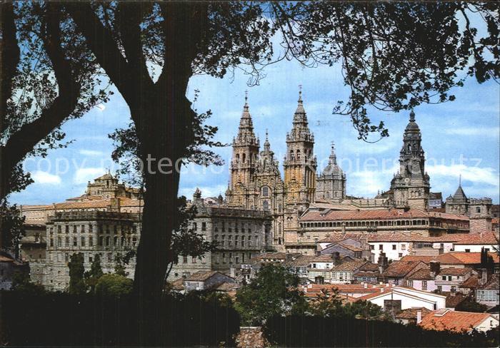 Santiago de Compostela Kathedrale Stadtansicht