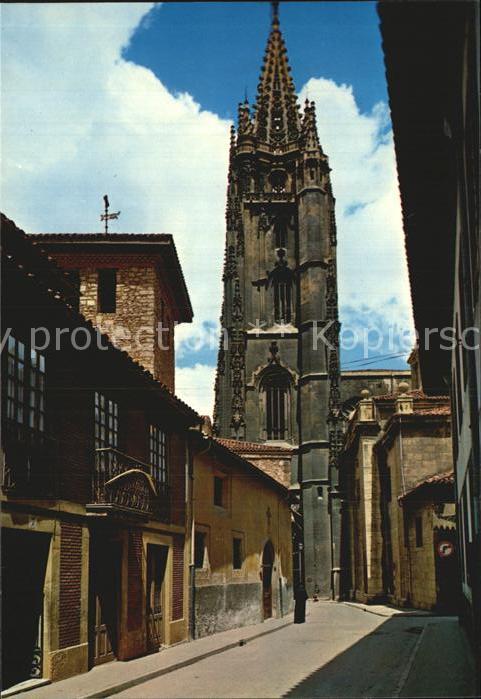 Oviedo Asturias Kathedrale Calle de Santa Ana