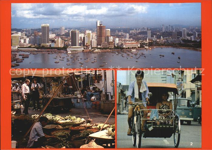 Singapore Markt Stadtansicht