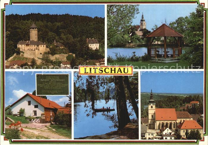 Litschau Schloss Pavillon am Herrensee Geburtshaus Kaspar Schrammel