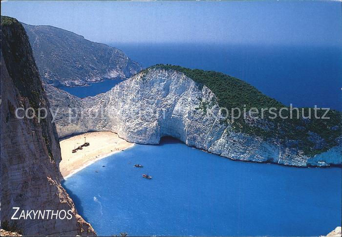 Zakynthos Zante Luftaufnahme