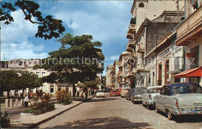 San Juan Puerto Rico Old San Francisco Street
