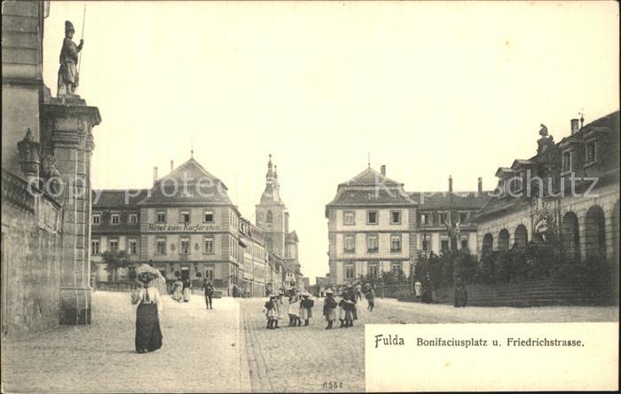 FULDA Hessen Bonifaciusplatz Friedrichstrasse