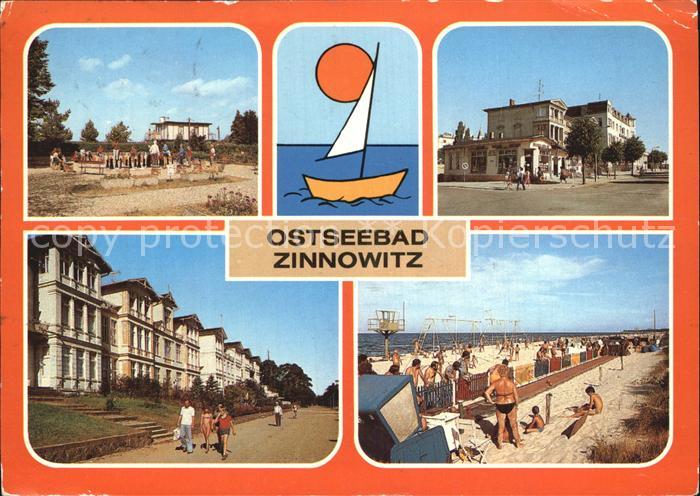 Zinnowitz Ostseebad Minisportanlage Karl Marx Strasse Ferienheim IG Wismut