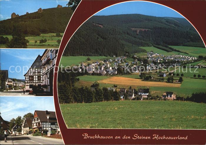 Bruchhausen Sauerland Panorama Ortsansichten