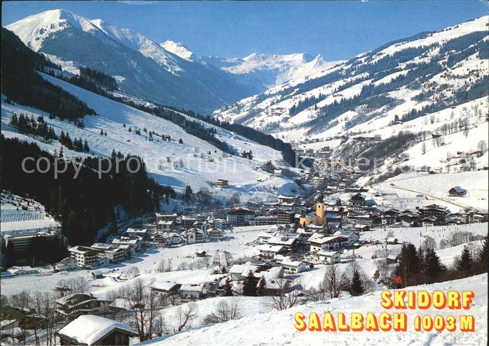 Saalbach-Hinterglemm Zwoelferkogel Winterlandschaft