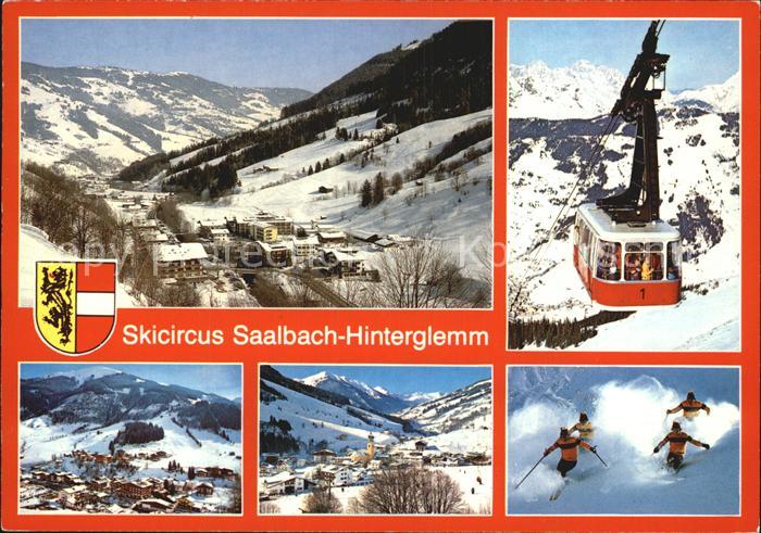 Saalbach-Hinterglemm Panorama Winterlandschaften