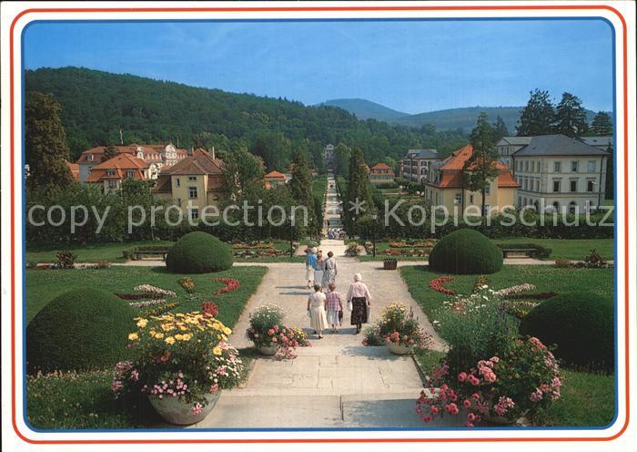 Bad Brueckenau Staatsbad Blick vom Fuerstenhof