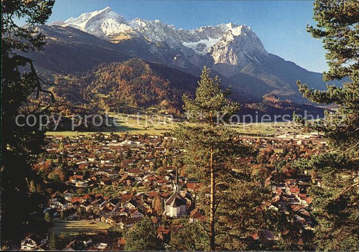 GARMISCH-PARTENKIRCHEN Bayern Alpspitze Zugspitze Waxensteine