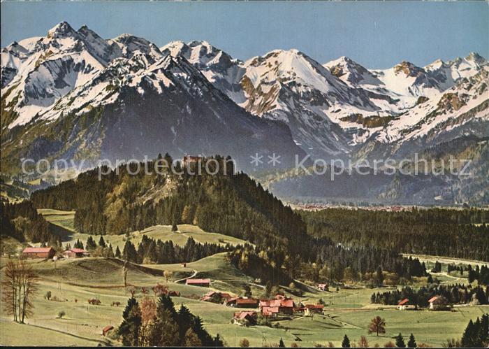 Allgaeu Region Hochalpen Malerwinkel