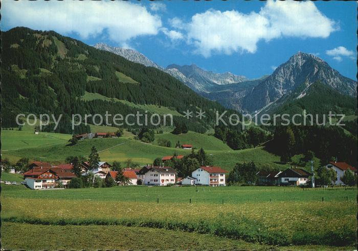 Fischen Allgaeu Au NebelhornRubihorn Entschenkopf