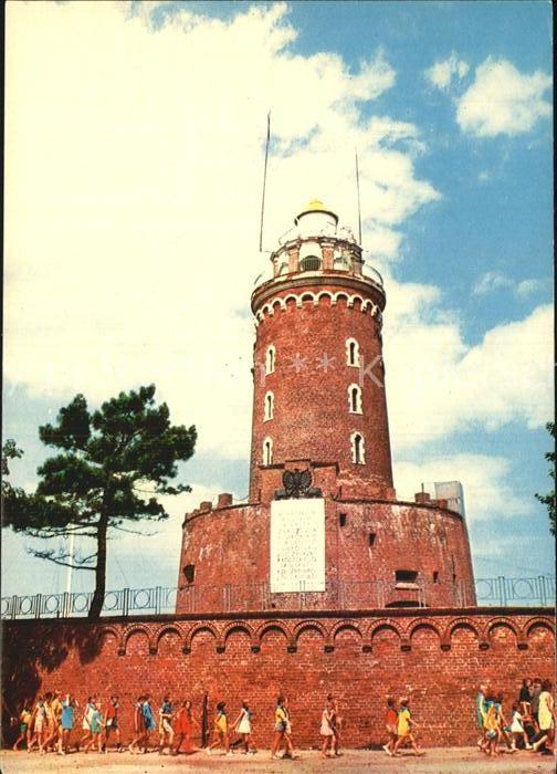 Kolobrzeg Polen Leuchtturm