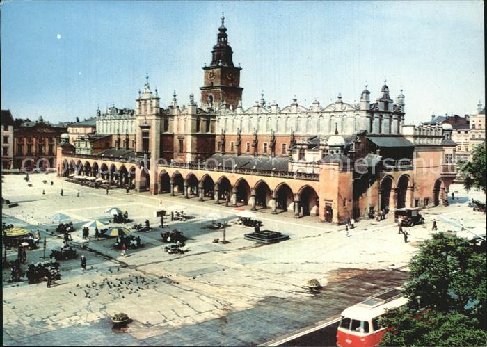 Krakau Krakow Hauptmarkt Tuchhallen