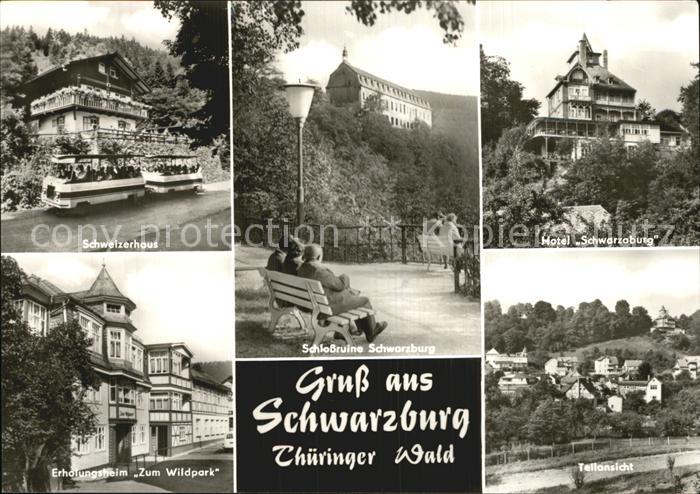 Schwarzburg Thueringer Wald Schweizerhaus Wildpark Schwarzaburg