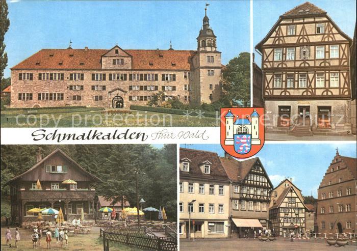 Schmalkalden Thueringen Schloss Wilhelmsburg Lutherhaus Altmark