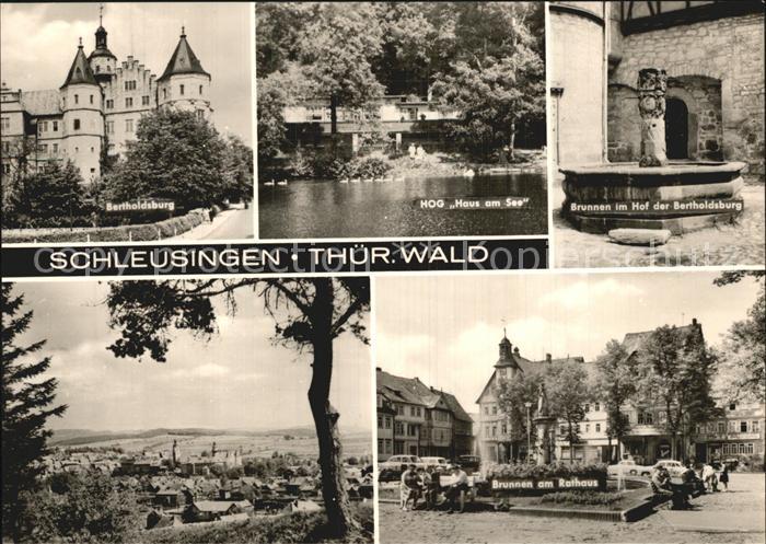 Schleusingen HOG Haus am See Bertholdsburg Rathaus