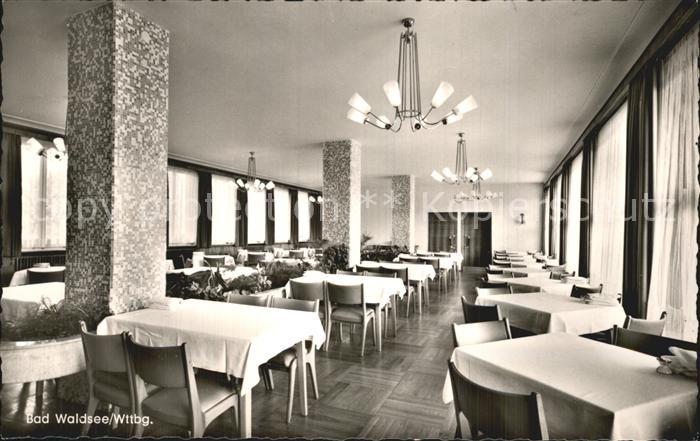 Bad Waldsee Speisesaal im Kurheim