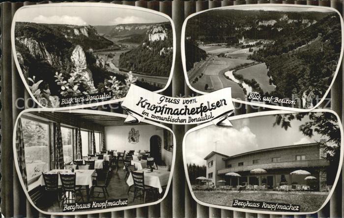 Beuron Donautal Donautal Berghaus Kopfmacher