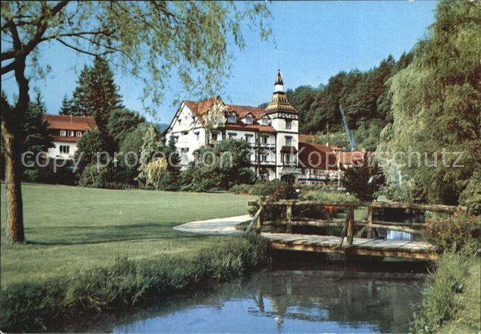 Herrenalb Bad Herrenalb Kurpark Moenchs Posthotel