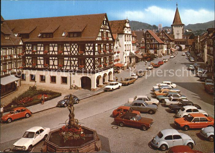 Gengenbach Marktplatz Oberes Tor