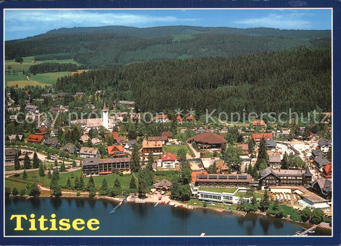 TITISEE Schwarzwald BW Fliegeraufnahme
