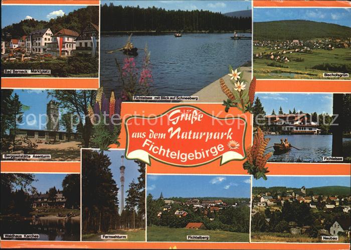Fichtelgebirge Bad Berneck Assenturm Fernsehturm Fichtelgebierge Fichtelsee Bisc