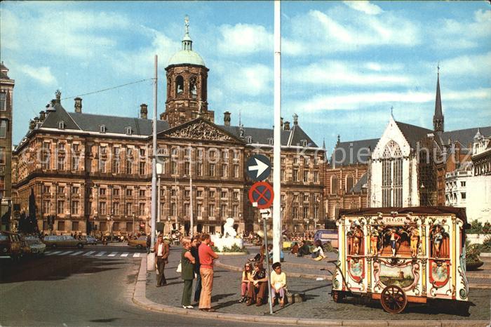 Amsterdam Niederlande Koenigspalast Eckstein Alter Platz