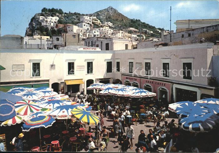 Capri Der Platz Empfaengnissaal der Welt