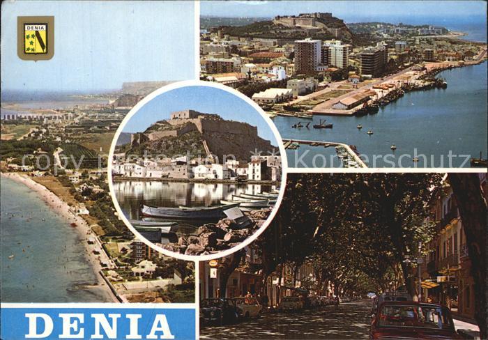 Denia Fliegeraufnahme Allee Schloss
