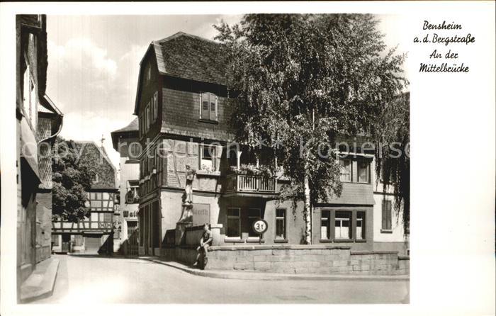 Bensheim Bergstrasse Mittelbruecke