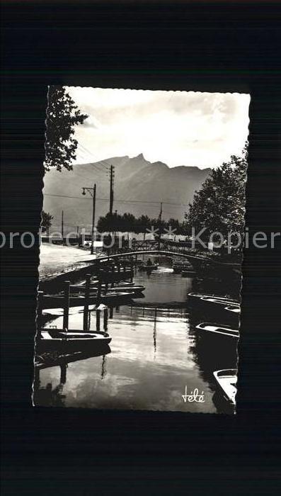 Aix-les-Bains Hafen Dent du Chat