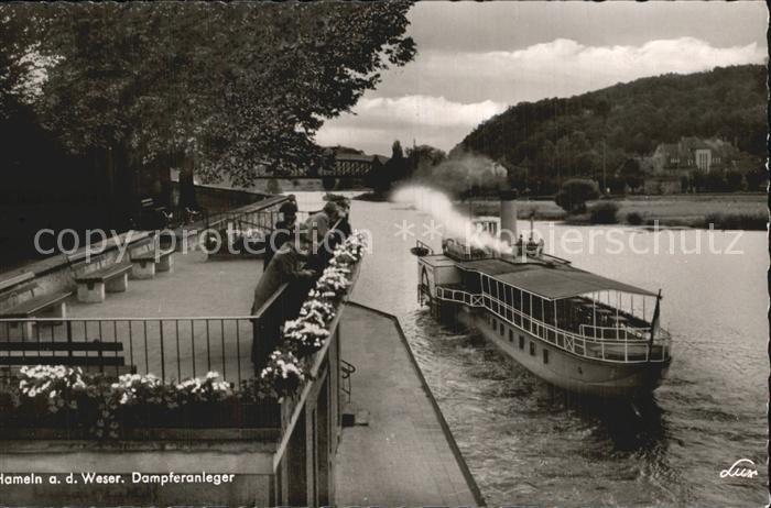Hameln Weser Dampferanleger